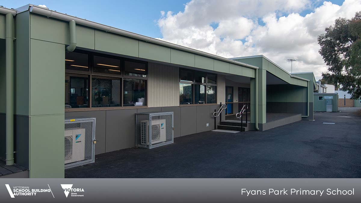 Fyans Park Primary School - modular building