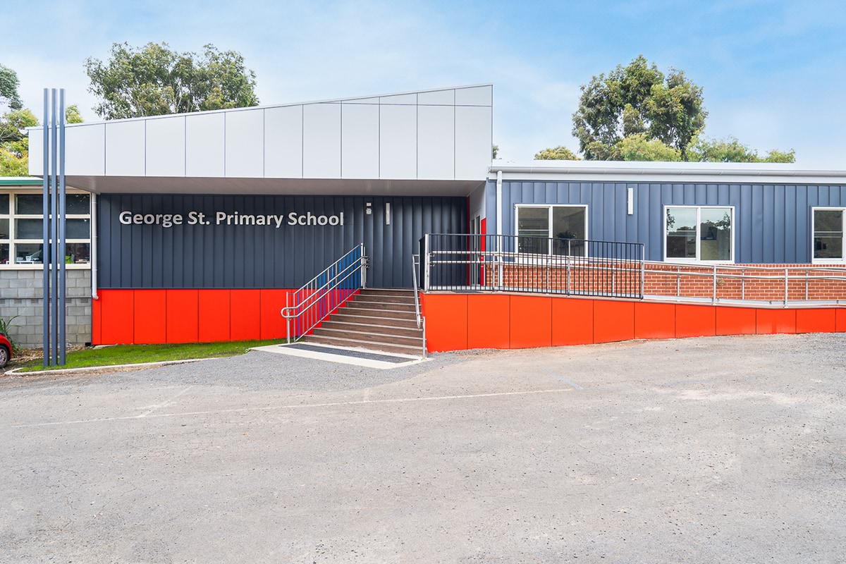 George Street Primary School - Hamilton - modular building