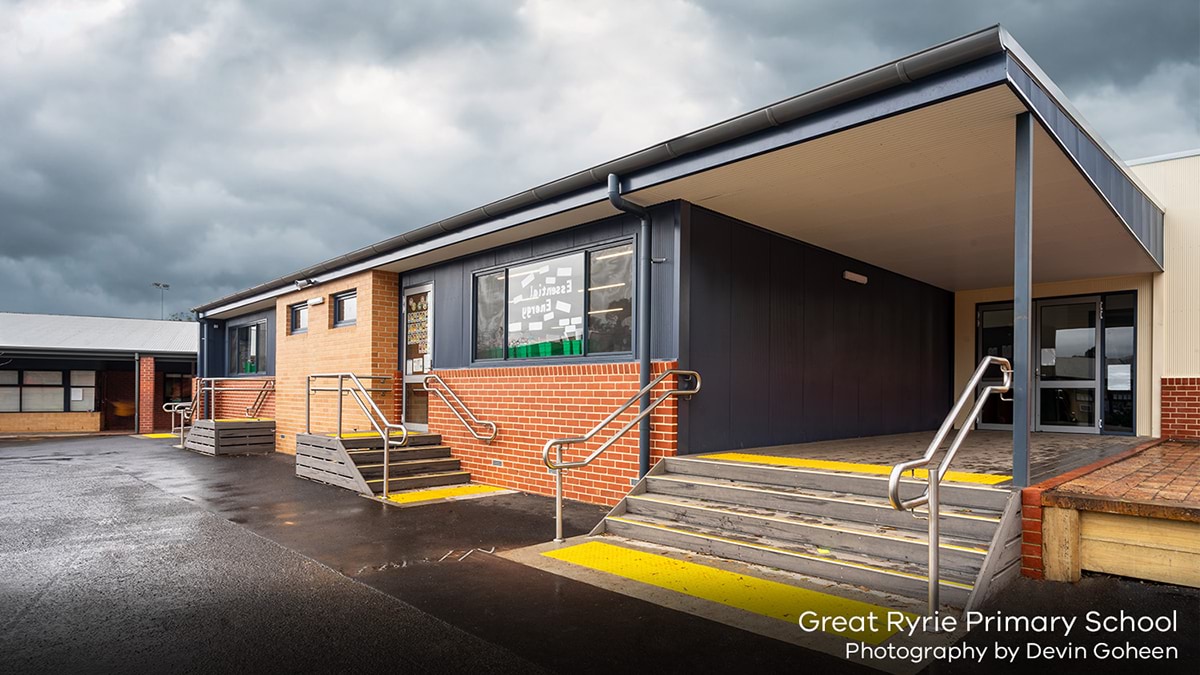 Great Ryrie Primary School - modular building