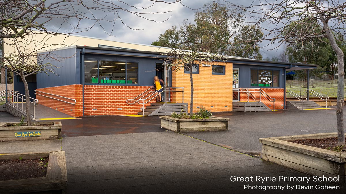 Great Ryrie Primary School - modular building