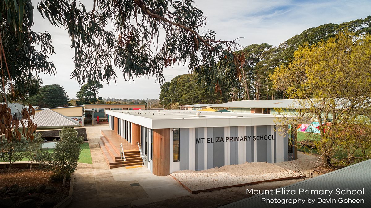 Mount Eliza Primary School - modular building