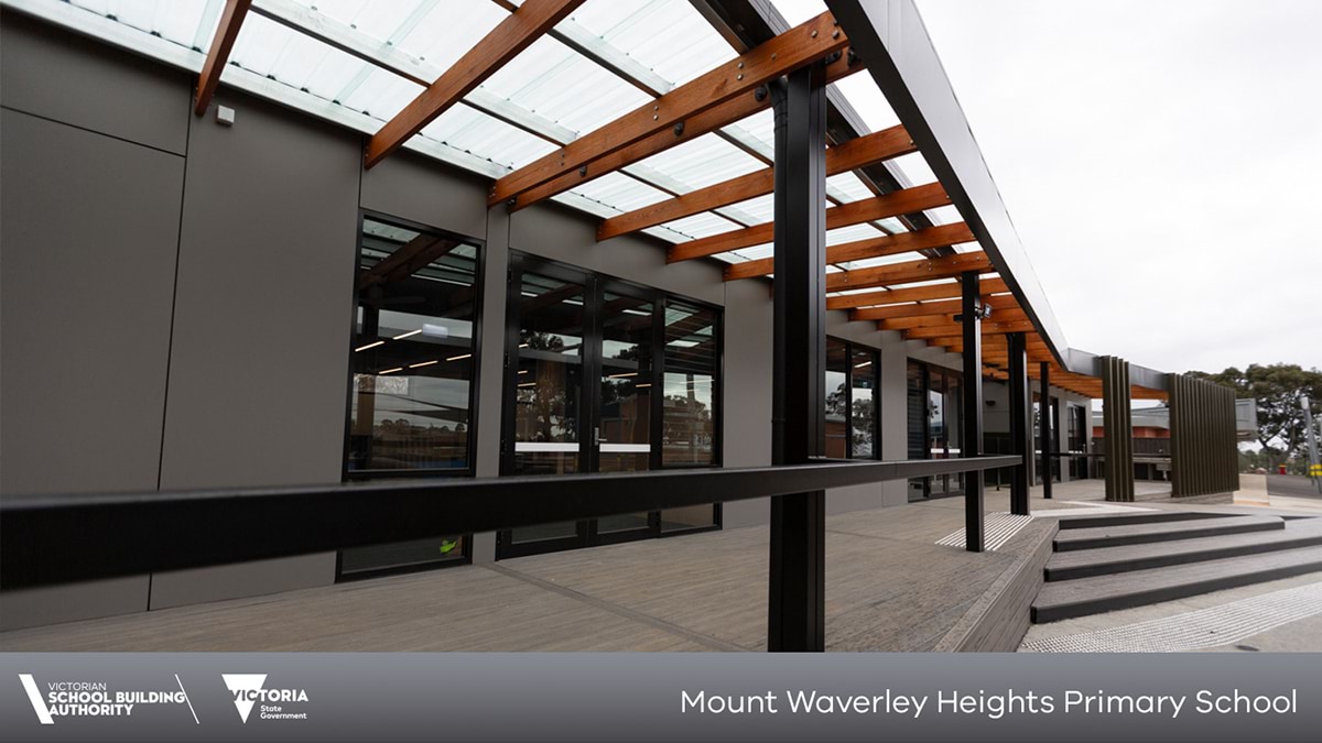 Mount Waverley Heights Primary School - modular building