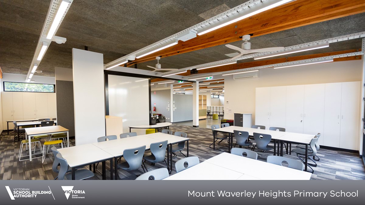 Mount Waverley Heights Primary School - modular building