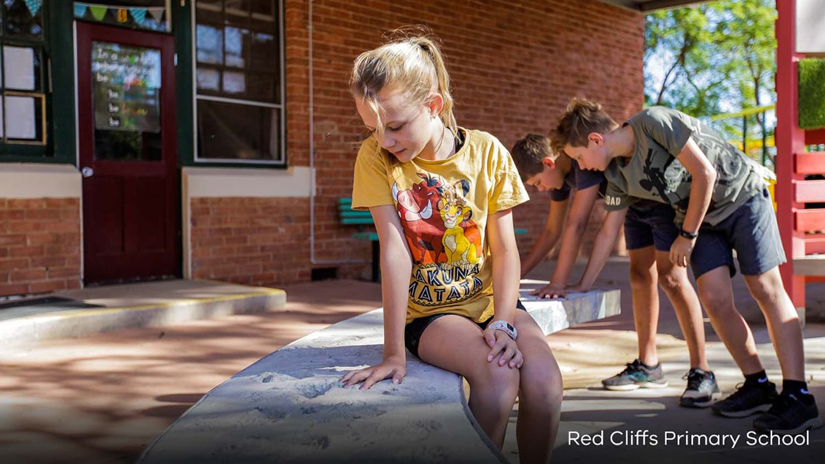 Red Cliffs Primary School - Inclusive Schools Fund, completed outdoor sensory play space