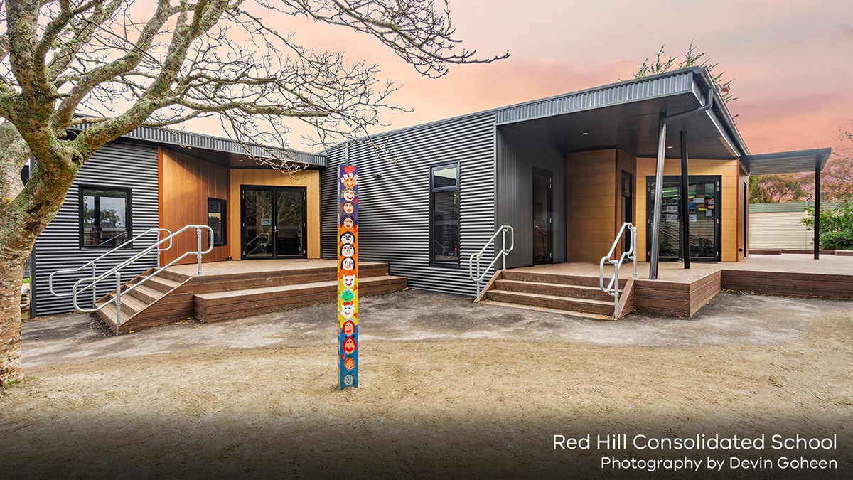 Red Hill Consolidated School - modular building