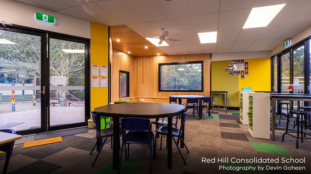 Red Hill Consolidated School - modular building