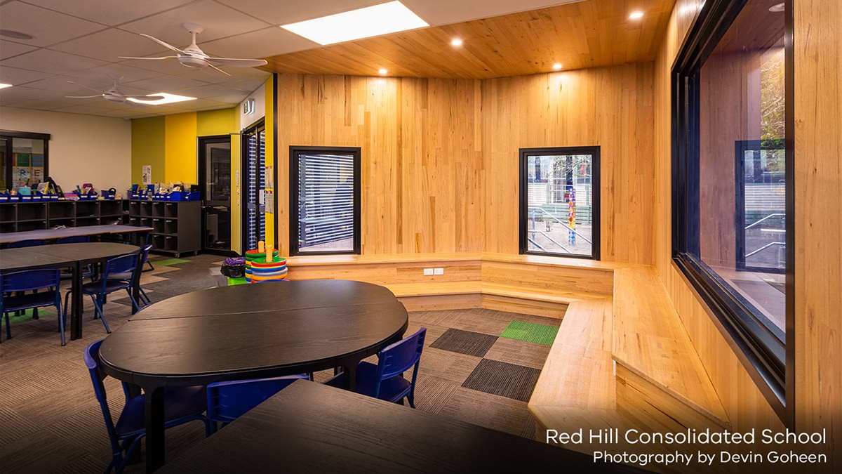 Red Hill Consolidated School - modular building