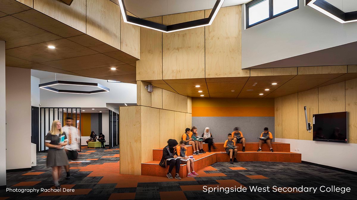 Springside West Secondary College - new school