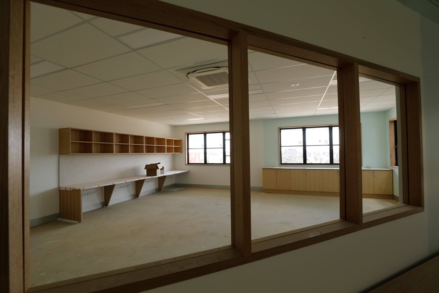 Clyde Secondary College - new school, November 2021 construction progress