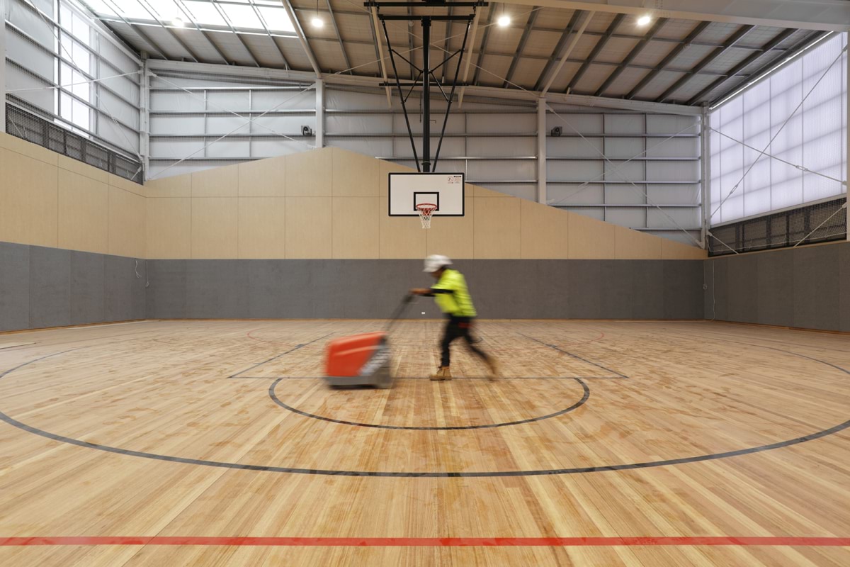 Endeavour Hills Specialist School - new school, November 2021 construction progress