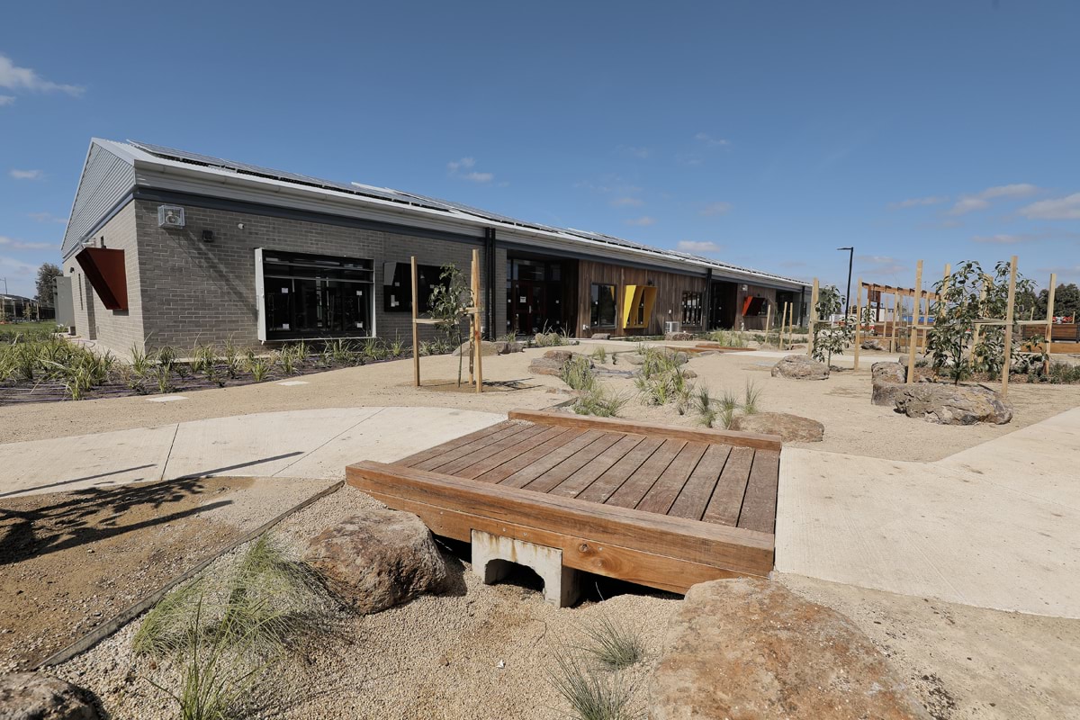 Strathtulloh Primary School - new school, November 2021 construction progress