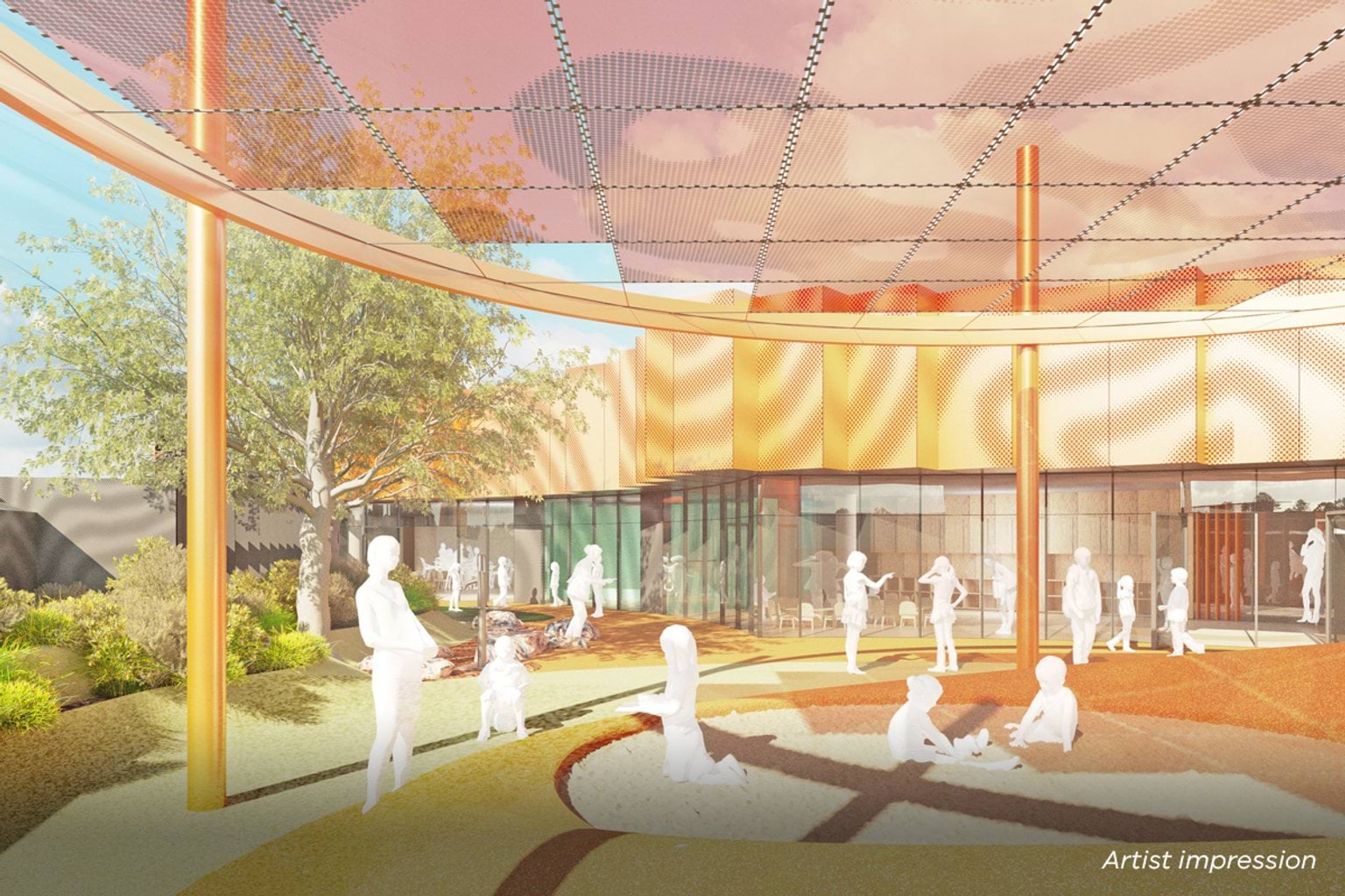 Artist impression of the kindergarten