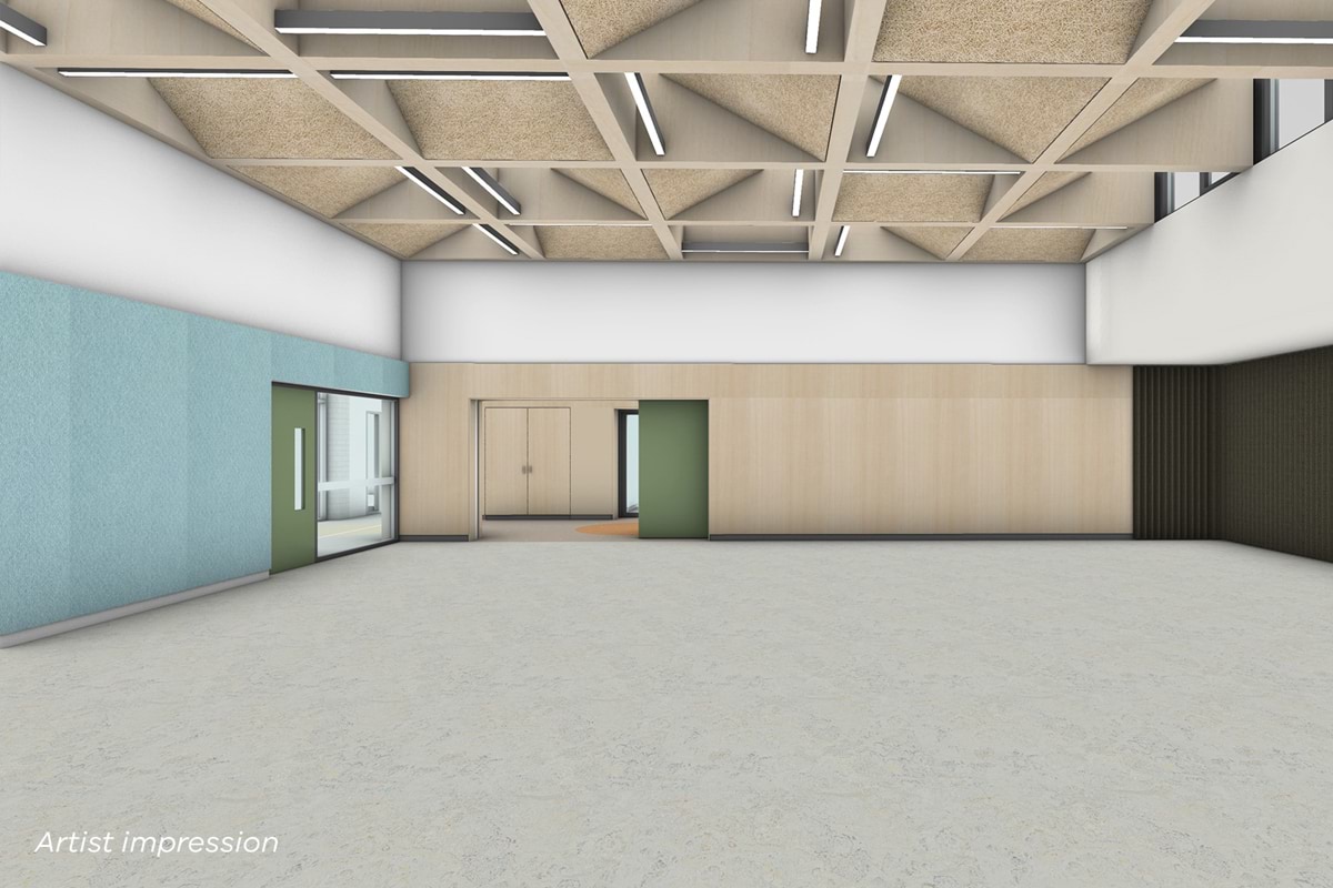 Croxton Special School - Upgrade and Modernisation - Next Stage, illustrated render