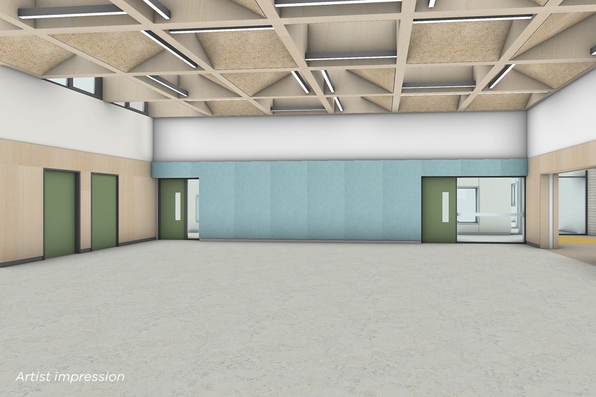 Croxton Special School - Upgrade and Modernisation - Next Stage, illustrated render