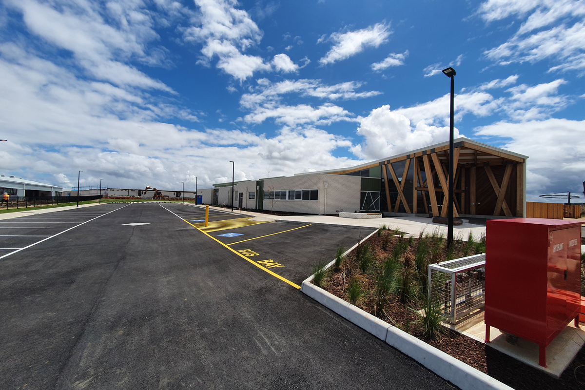 The Eliston Family & Community Centre - Integrated Children's Centre, completed centre