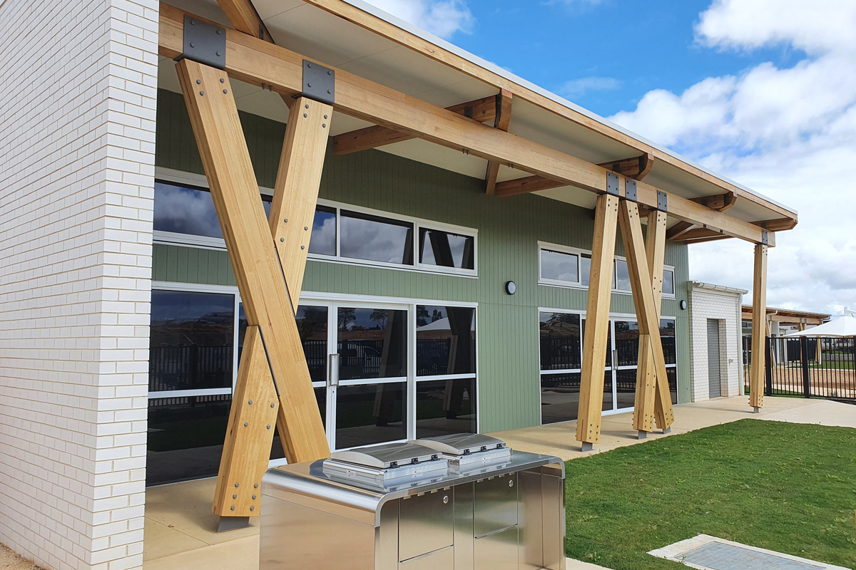 The Eliston Family & Community Centre - Integrated Children's Centre, completed centre