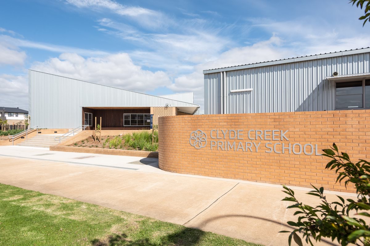 Clyde Creek Primary School - new school, image