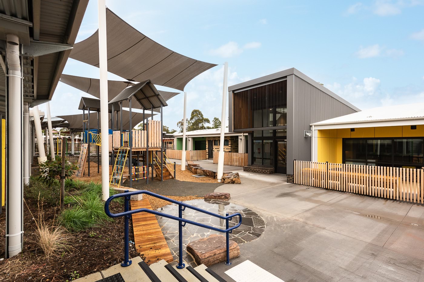 Endeavour Hills Specialist School - new school, photograph of outdoor playground