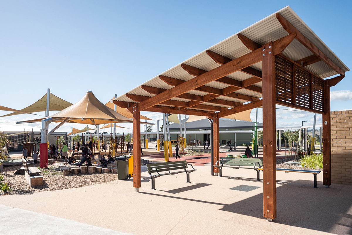 Wollert Primary School - new school, photograph of playground