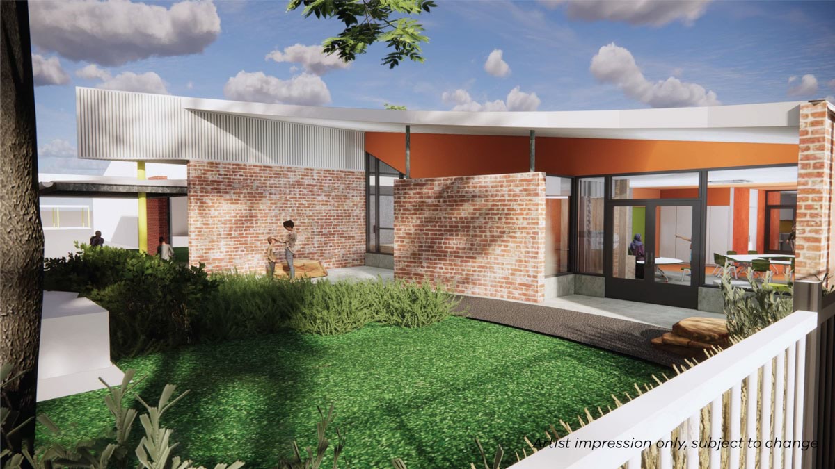  Artist impression of Sunshine Special Development School junior building