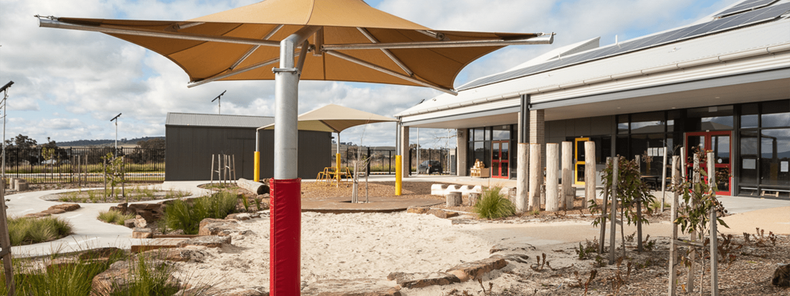 Kirrip Kindergarten - page banner, outdoor play area