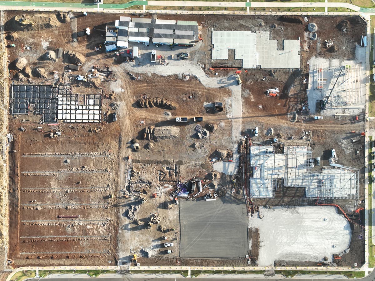 Tarneit North Primary School (interim name) - new school, Site progress - March 2023