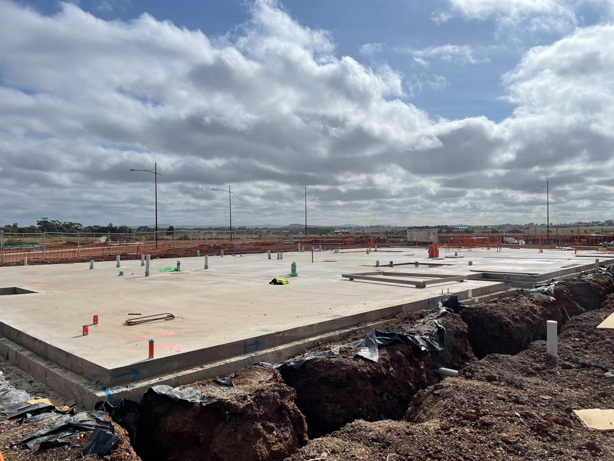 Aintree Specialist School (interim name) - new school, Site progress - April 2023