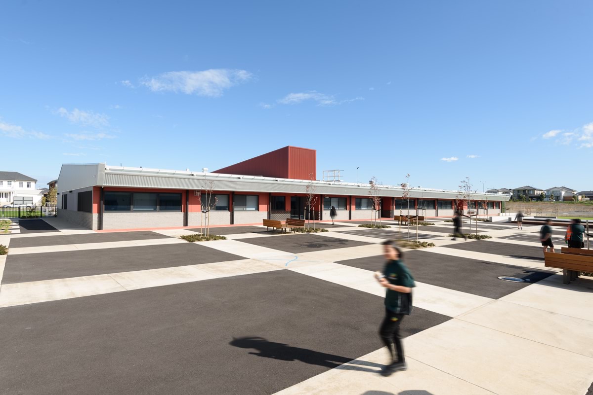 Mickleham Secondary College - new school, Completed school - outdoor play