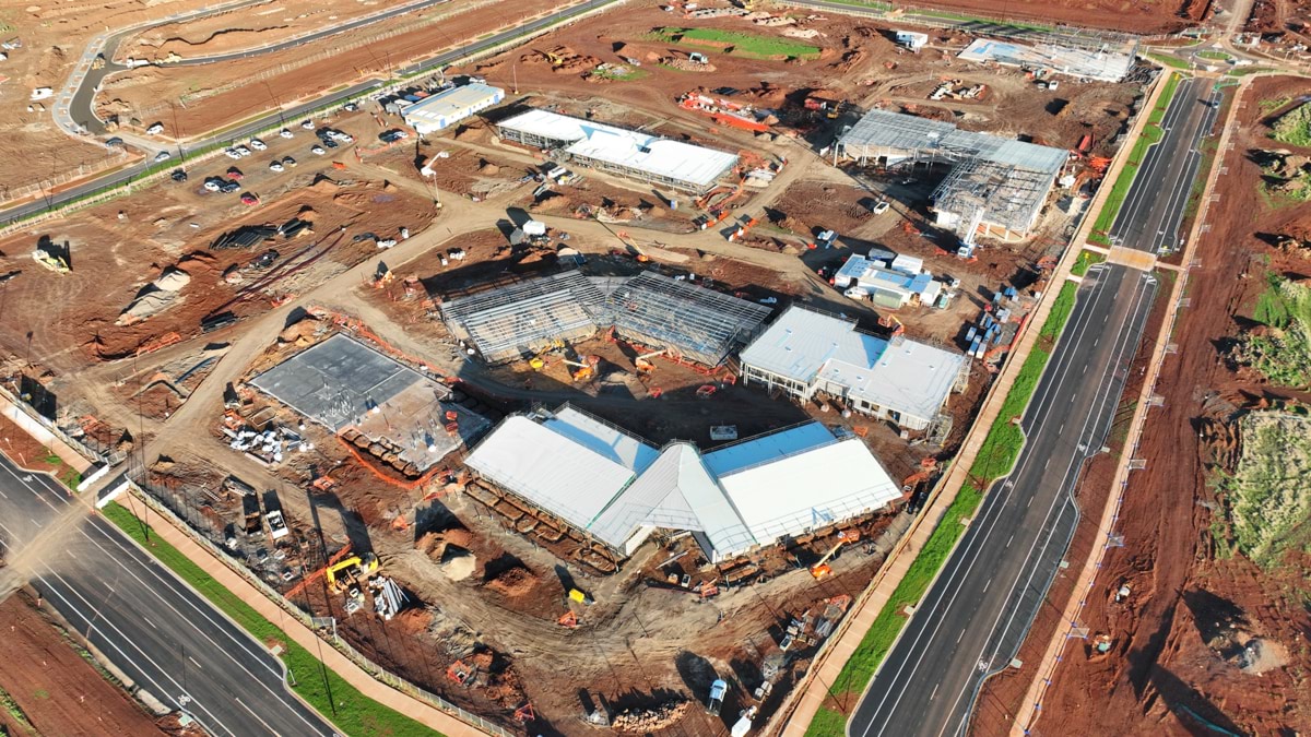 Aintree Specialist School (interim name) - new school, Site progress - June 2023