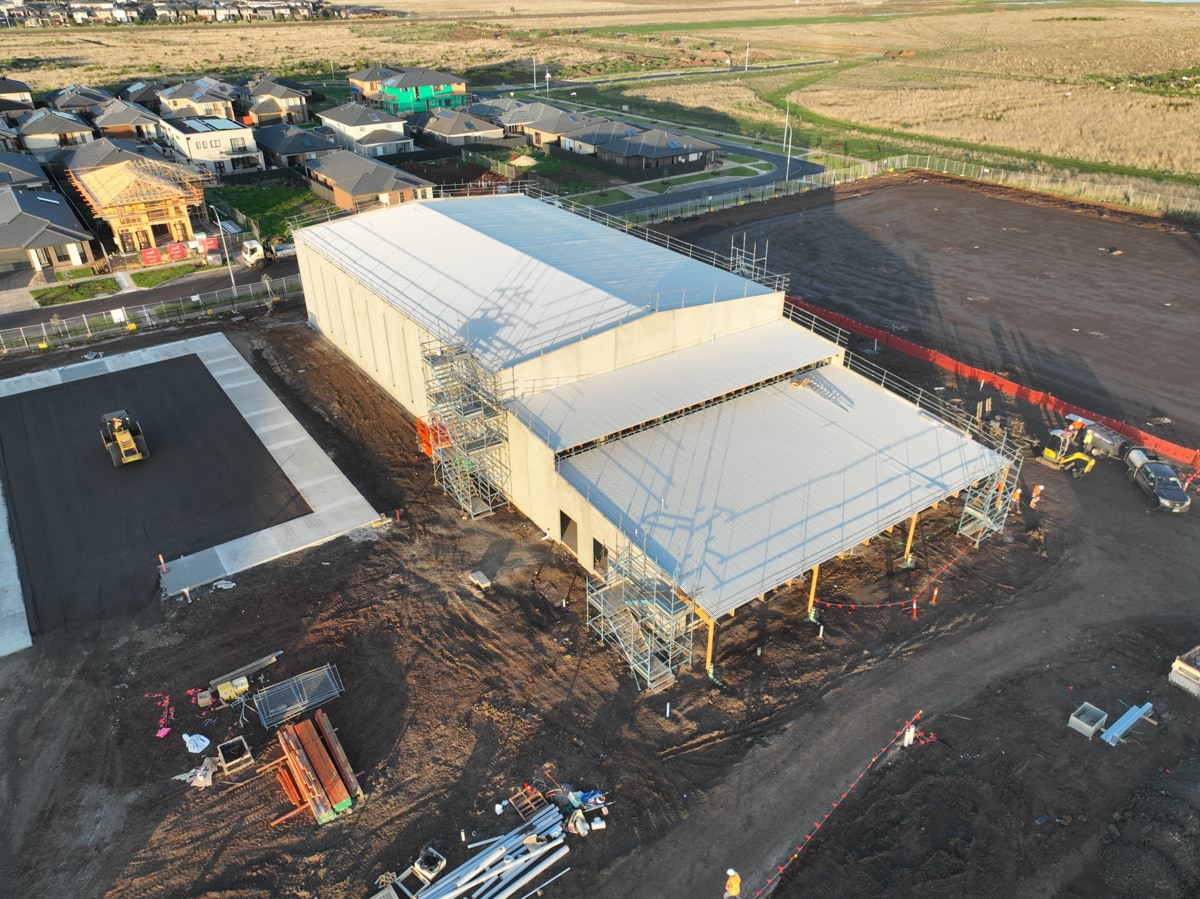 Tarneit North Primary School (interim name) - new school, Site progress - June 2023