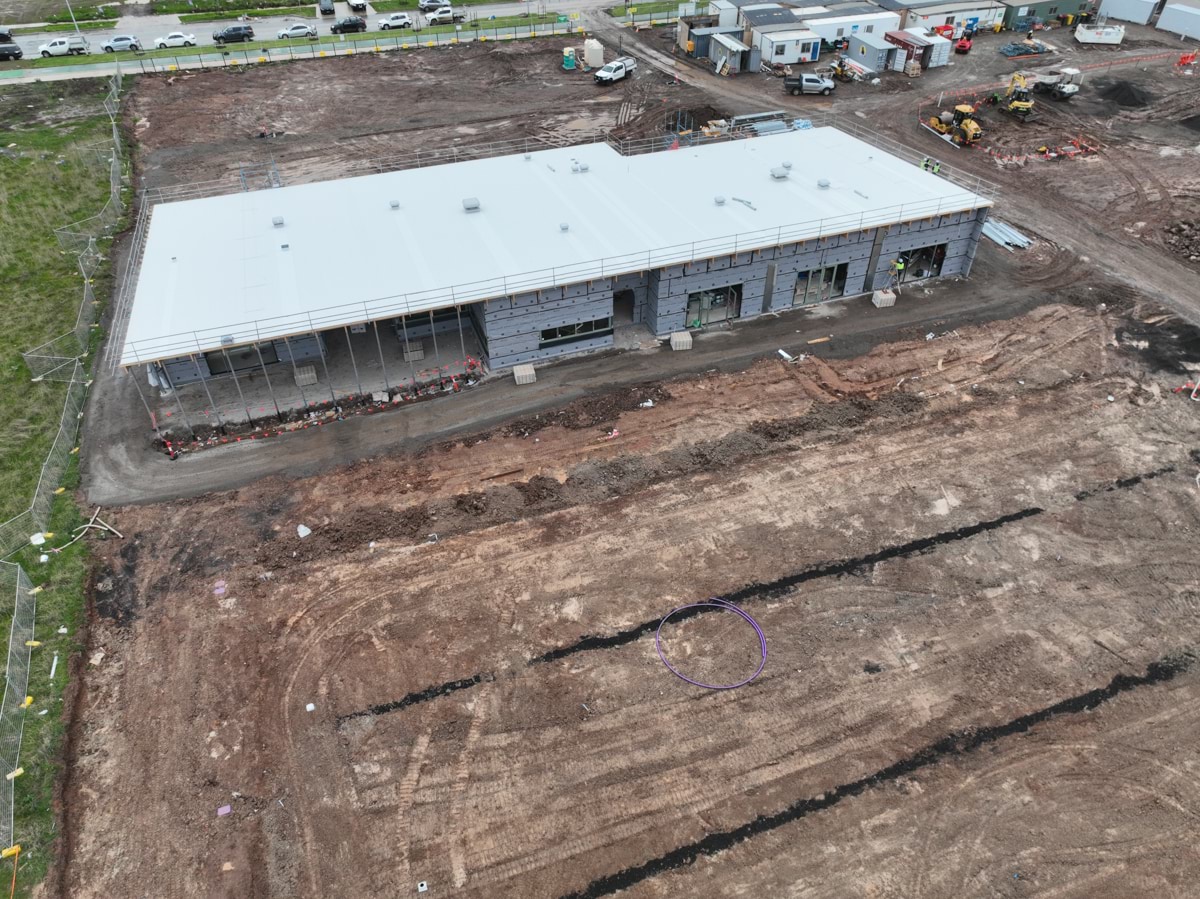 Tarneit North Primary School (interim name) - new school, Site progress - June 2023