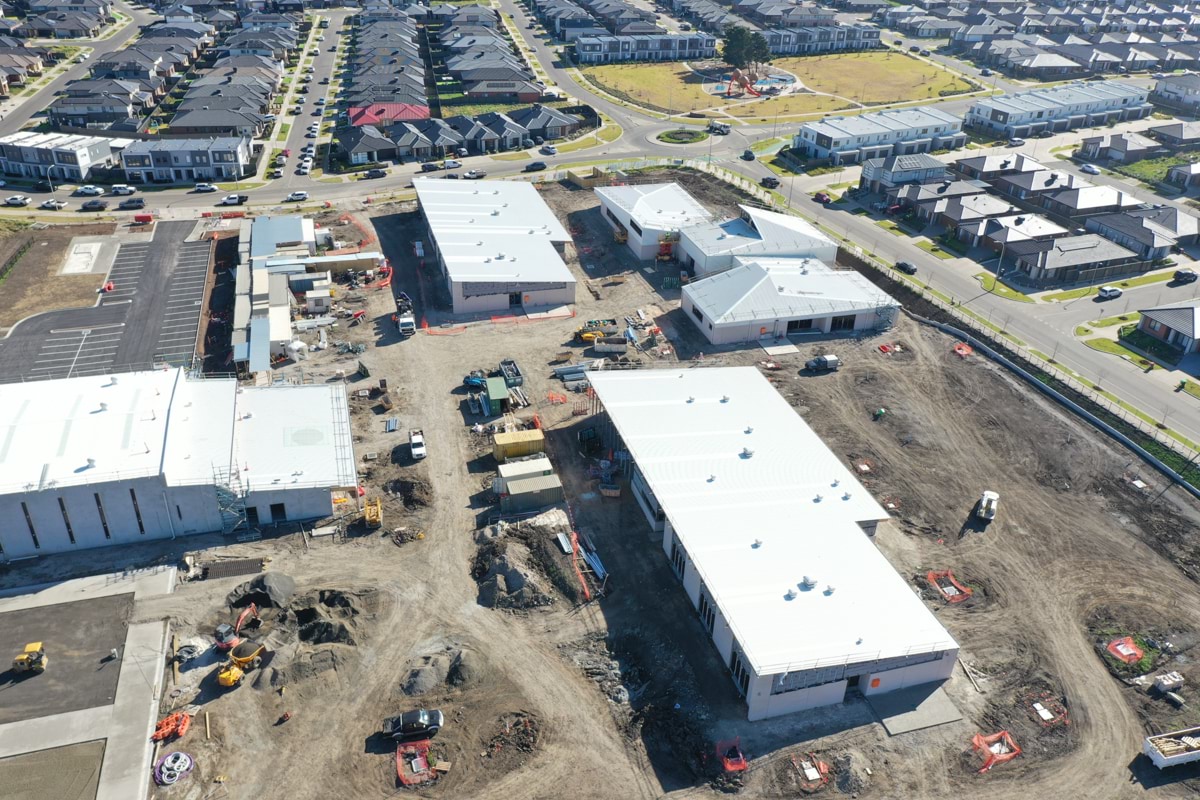 Banum Warrik Primary School - new school, Site progress - August 2023