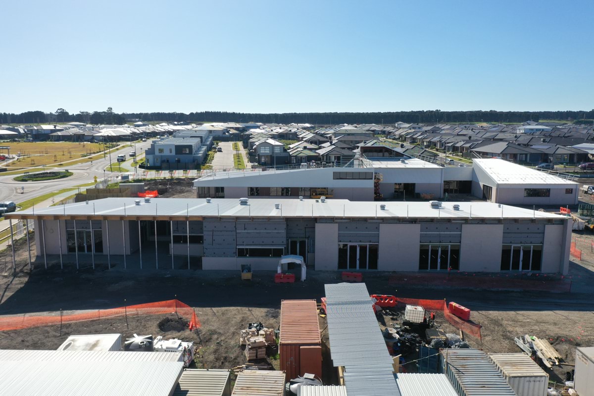 Banum Warrik Primary School - new school, Site progress - August 2023