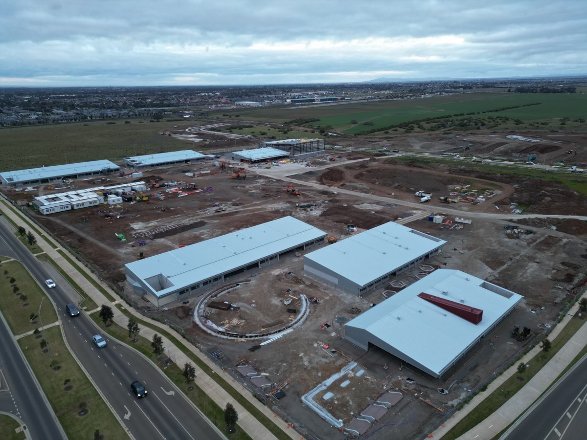 Bemin Secondary College - senior campus - new school, Site progress - August 2023