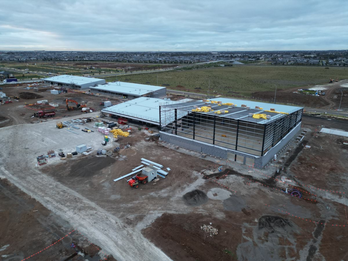 Bemin Secondary College - senior campus - new school, Site progress - August 2023