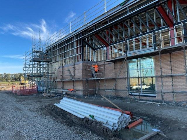 Kurmile Primary School - new school, Site progress - July 2023