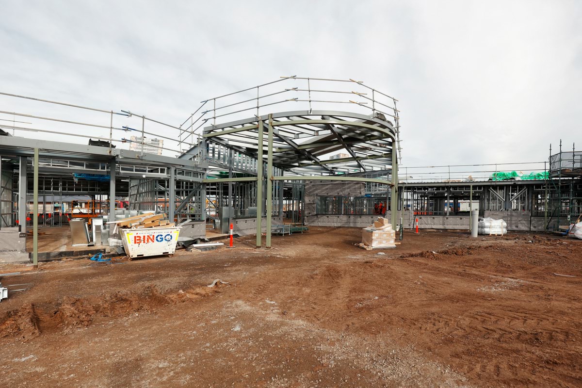 Brinbeal Secondary College - new school, Site progress - July 2023