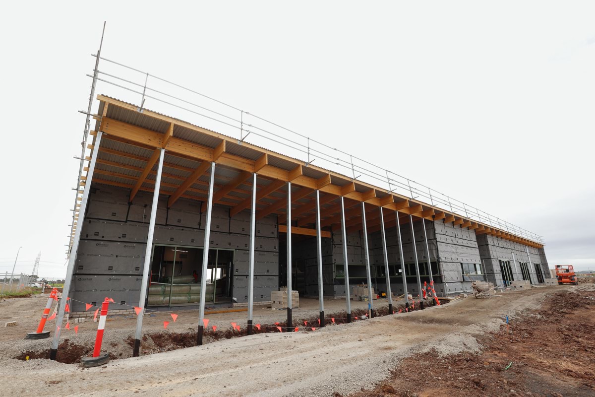 Wimba Primary School - new school, Site progress - July 2023