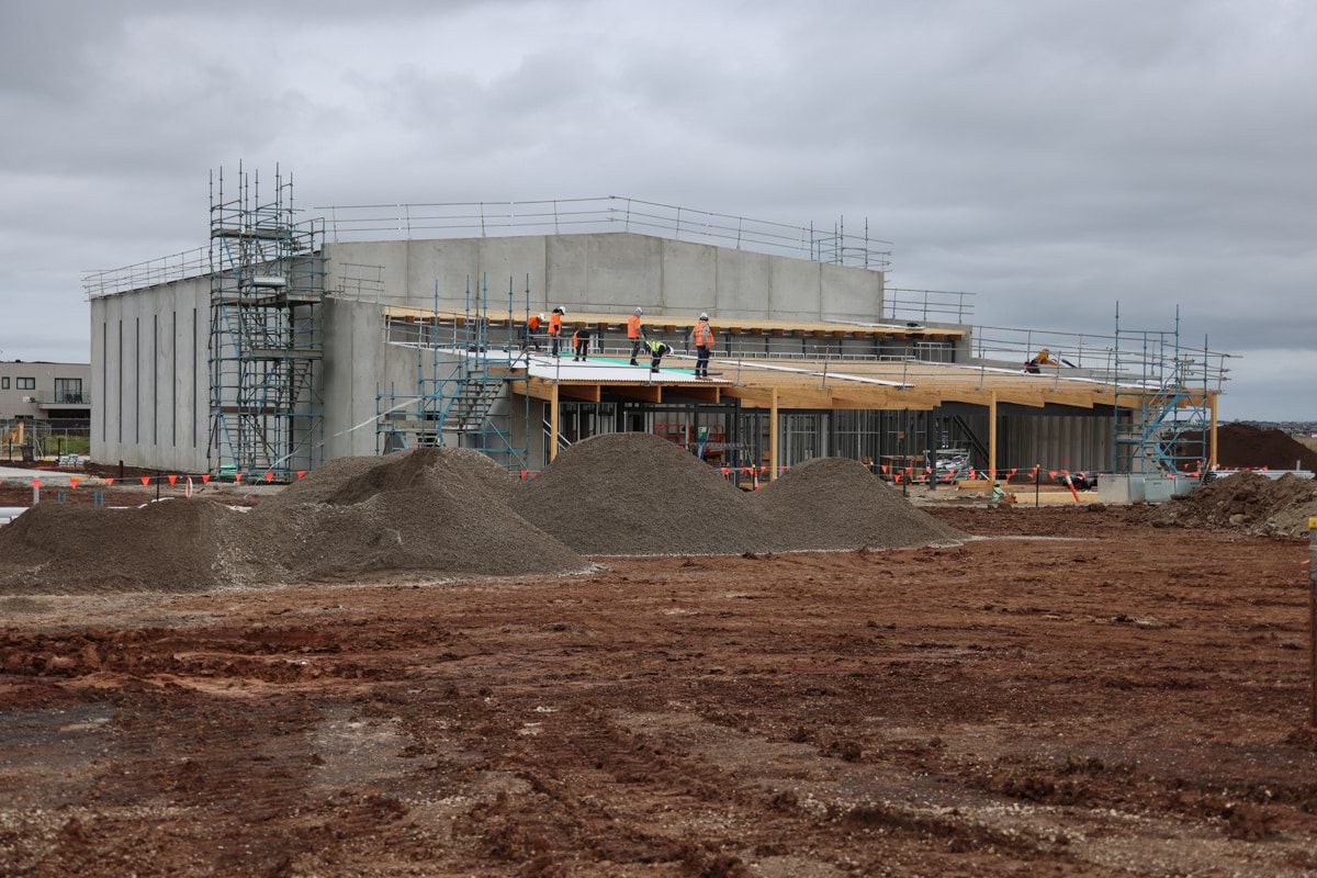 Wimba Primary School - new school, Site progress - July 2023