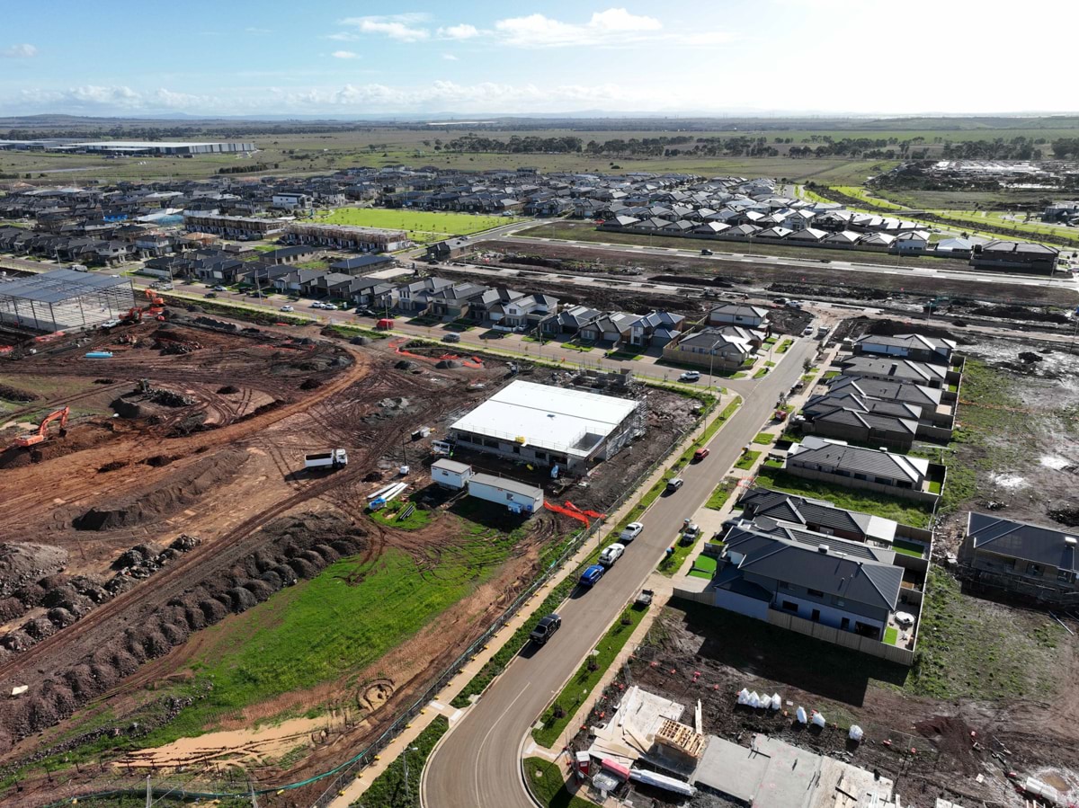 Warreen Primary School Kindergarten - kindergarten on a school site, Site progress - July 2023