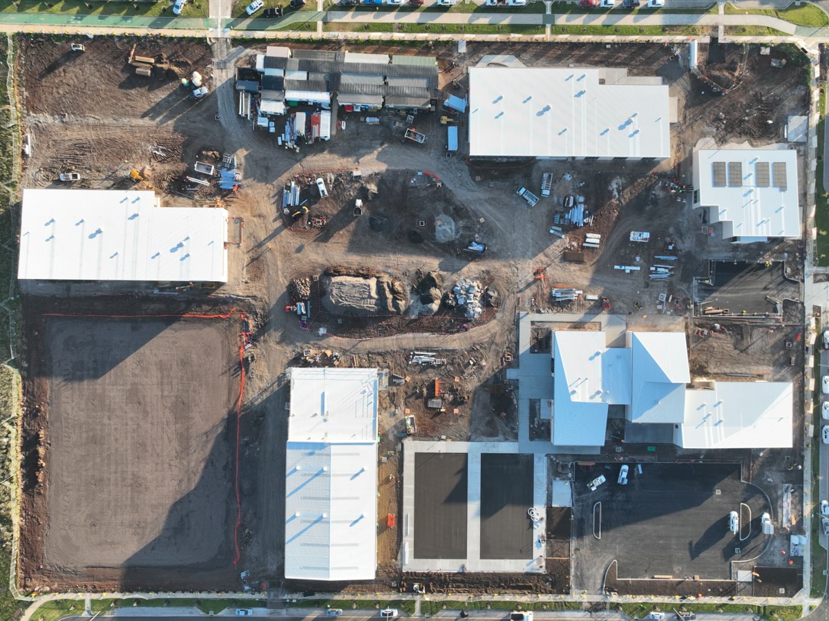 Wimba Primary School - new school, Site progress - August 2023