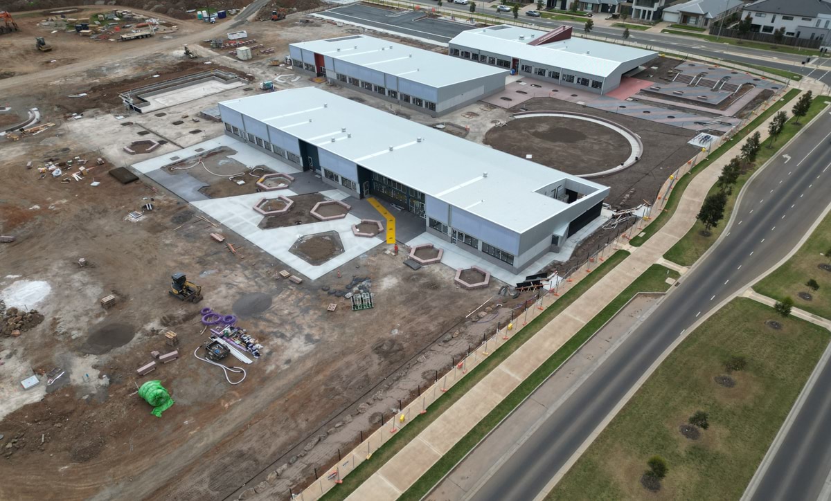 Bemin Secondary College - senior campus - new school, Site progress - September 2023