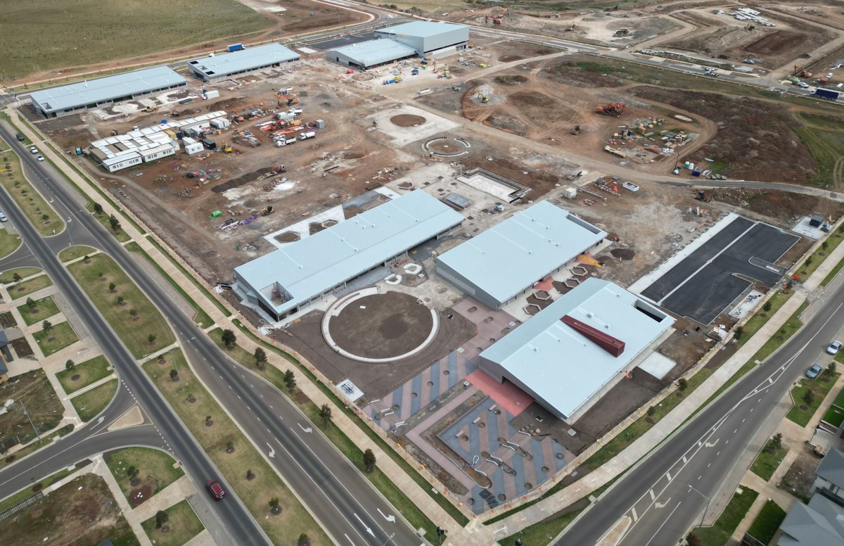 Bemin Secondary College - senior campus - new school, Site progress - September 2023