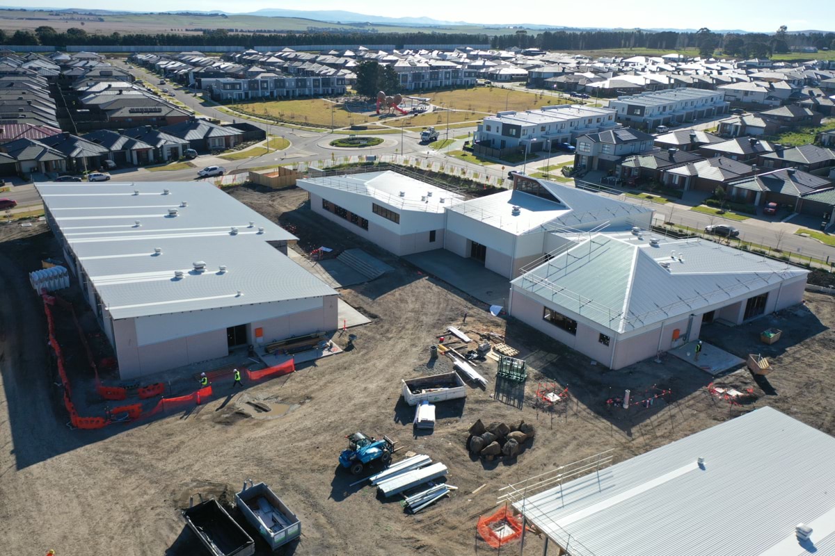 Banum Warrik Primary School - new school, Site progress - August 2023