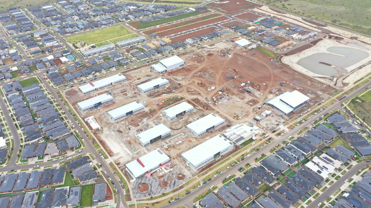 Bemin Secondary College - senior campus - new school, Site progress - September 2023