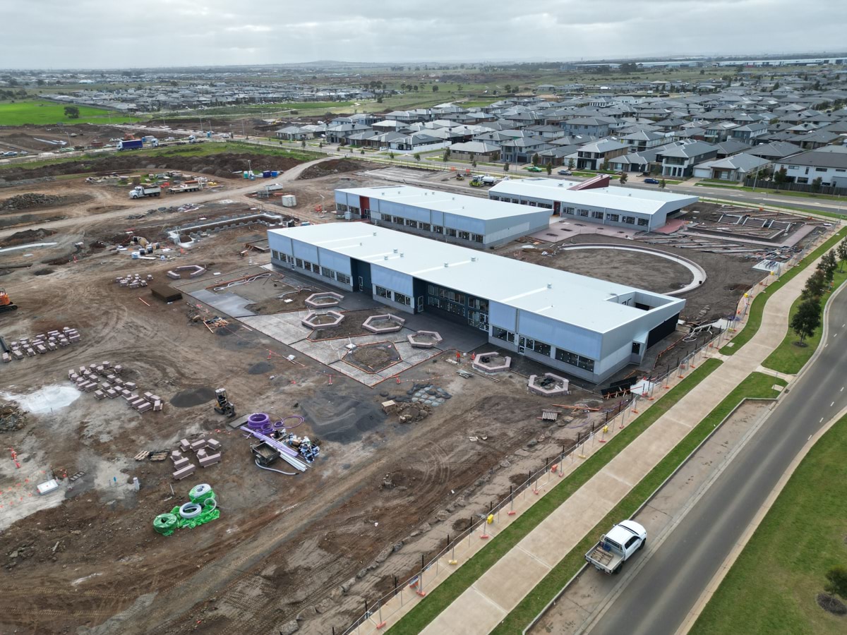 Bemin Secondary College - senior campus - new school, Site progress - September 2023