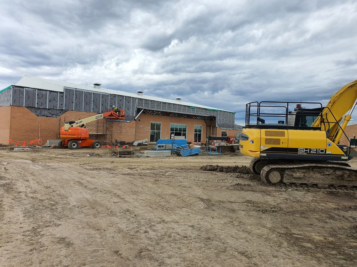 Kurmile Primary School - new school, Site progress - August 2023