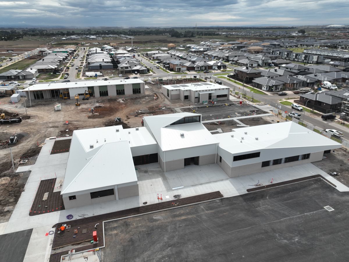 Wimba Primary School - new school, Site progress - August 2023