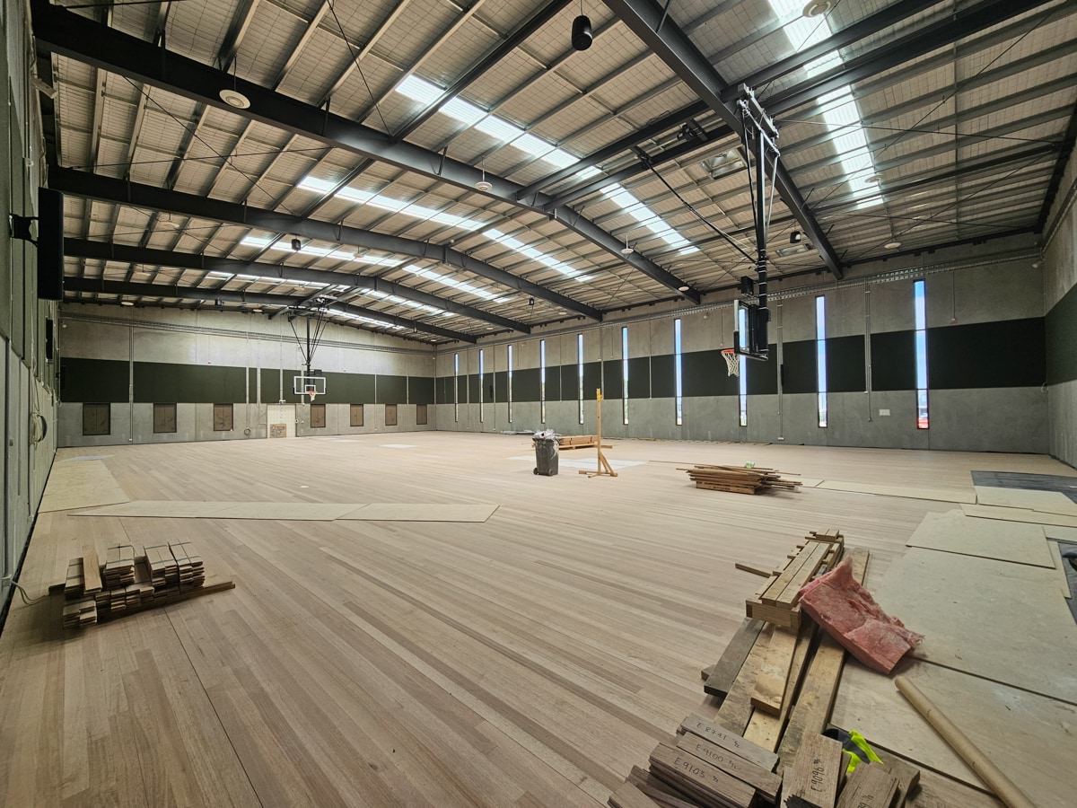 Banum Warrik Primary School - new school, Site progress - September 2023, community hub