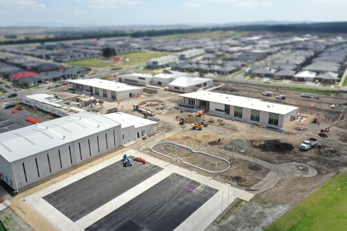 Banum Warrik Primary School - new school, Site progress - September 2023